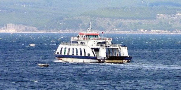 Çanakkale'de Kabatepe-Gökçeada seferleri iptal edildi