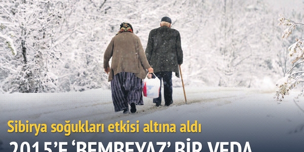 2015'e 'beyaz' veda