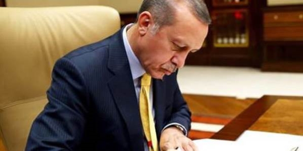 Erdoğan, 6655 sayılı kanunu onayladı