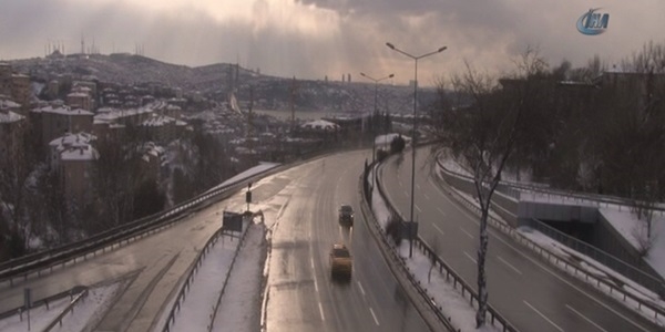 Yeni yılın ilk gününde İstanbul bomboş