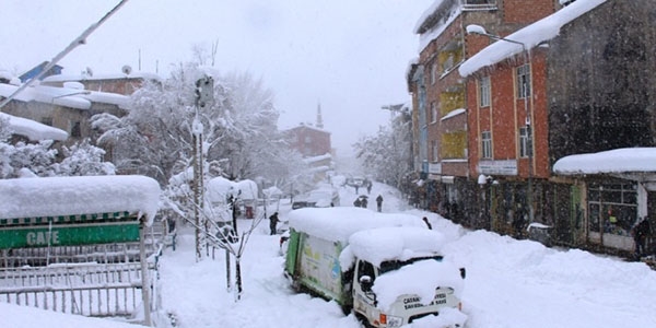 Van'da hayat durma noktasında