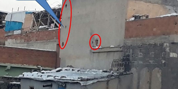 PKK'lı terörsitlerden Sur'da kobani taktiği