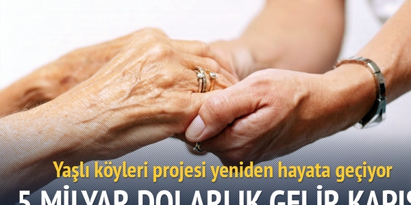 Yaşlı köyleri yılda 5 milyar $ getirir