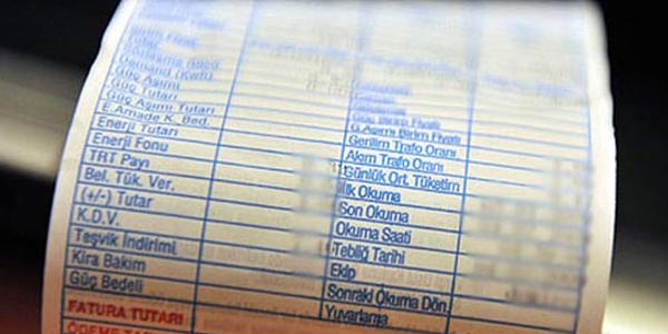 Kayıp kaçak bedelleri artık görünmeyecek