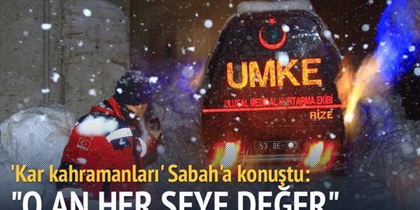 'Can kurtarırken canımızdan geçiyoruz'