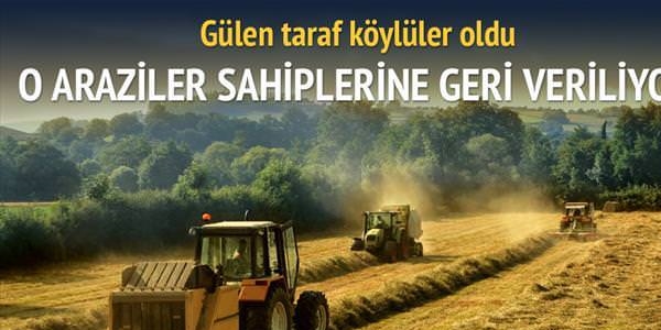 Toprak reformunda köylünün yüzü güldü