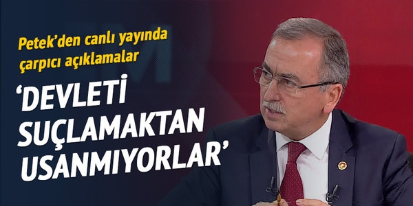 Devleti suçlamaktan usanmıyorlar