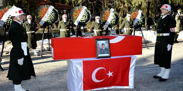 Şehit Uzman Çavuş Sağlam, memleketi'nde toprağa verildi
