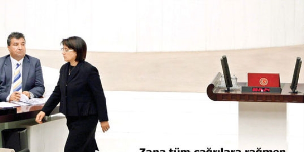 Leyla Zana 'çaktırmadan' TBMM'de