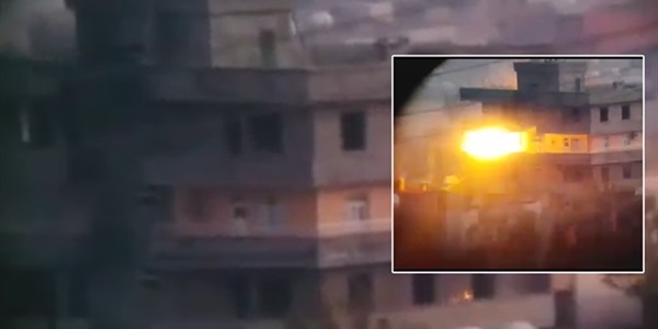 3 katlı bina PKK'ya mezar oldu