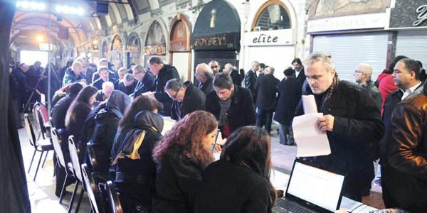 Kapalıçarşı seçimi çoğunluğa takıldı