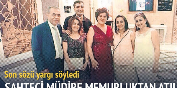 Sahte diplomalı müdire memurluktan atıldı