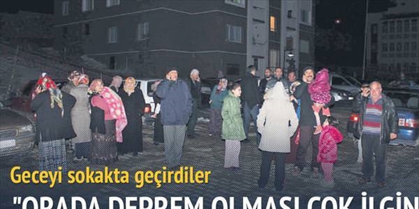Geceyi sokakta geçirdiler