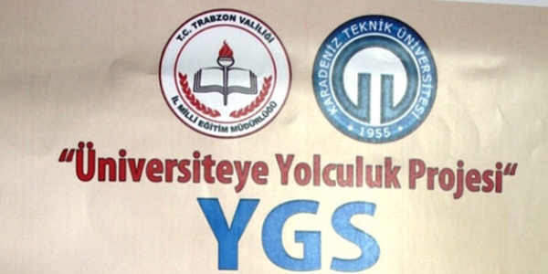 Trabzon'da, YGS iin prova snav