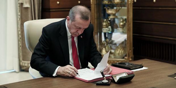 Erdoğan, 4 üniversiteye rektör atadı
