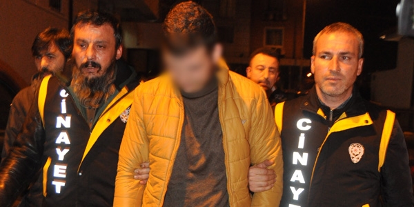 �zne gelen askeri �ld�rd��� iddia edilen zanl� yakaland�