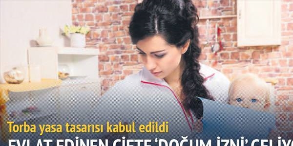 Evlat edinen çifte 'doğum izni' geliyor