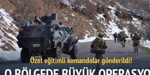 Tunceli'de byk k operasyonu balad