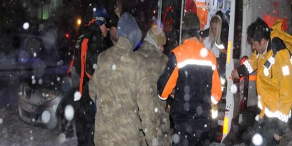 Erzurum'da çığ düştü: 1 asker yaralı