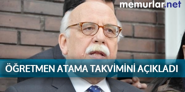 30 bin öğretmen ataması 11 Şubat'ta yapılacak