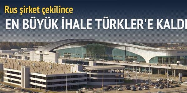 Moskova'da havaliman� ihalesi T�rkler'e kald�