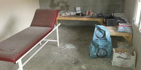 Cizre'de terör örgütü PKK'nın reviri ortaya çıkarıldı