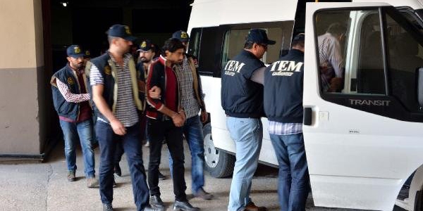 Gaziantep'te ID operasyonuna 6 tutuklama