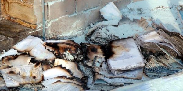 Mardin Büyükşehir Belediyesi arşivinde yangın çıktı