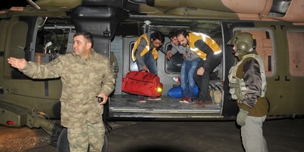 Mehmetçik yetişti