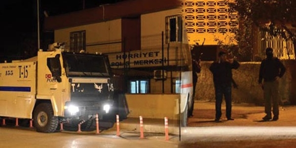 Adana'da polis merkezine saldr