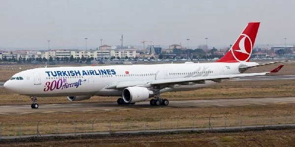 İşte THY'nin 300'üncü uçağı