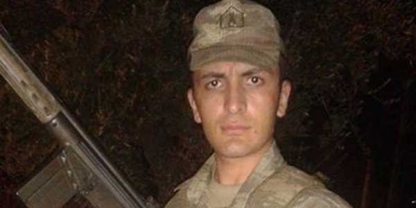 �zne gelen asker silahl� sald�r�ya u�rad�