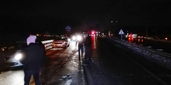 Sakarya'da trafik kazaları: 12 yaralı