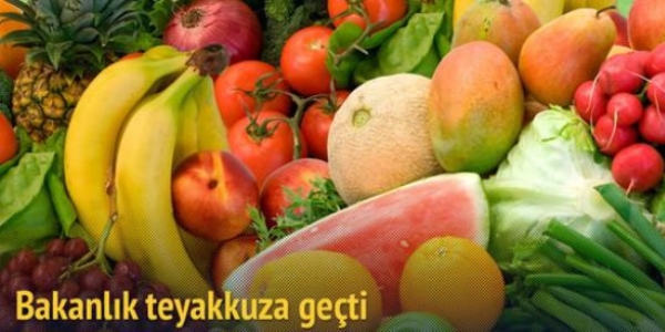 Gıdaya 'anlık' takip