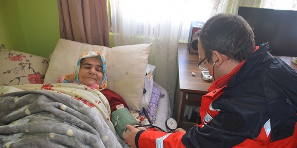 Hastanın imdadına UMKE yetişti