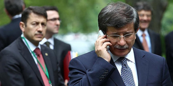Başbakan Davutoğlu'ndan Nihat Özdemir'e taziye telefonu