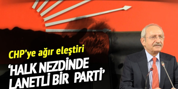 Şamil Tayyar'dan CHP'ye ağır eleştiri!