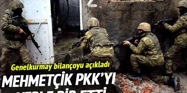 711 terörist öldürüldü