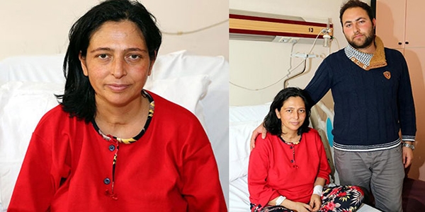 Domuz gribini yendi, k�z bebek d�nyaya getirdi