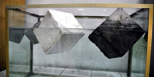 Mermer tozu ve külden suda batmayan 'beton' üretildi