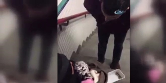 Polisleri �oke eden manzara-Video