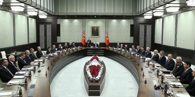 MGK toplantısı Cumhurbaşkanlığı Külliyesinde başladı