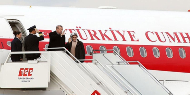 Cumhurbakan Erdoan, Gney Amerika'ya gidecek