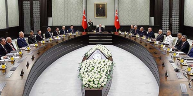 Erdoğan başkanlığındaki MGK toplantısı sona erdi