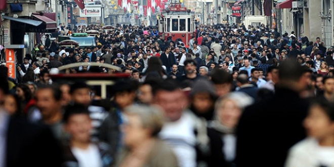 Türkiye'nin nüfusu 78 milyon kişi oldu