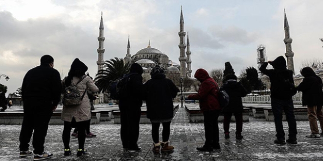 Trkiye'ye 2015'te 36 milyondan fazla turist geldi