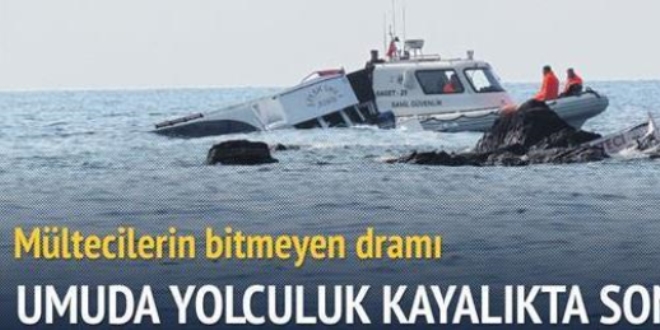 Umuda yolculuk kayalığa çarptı