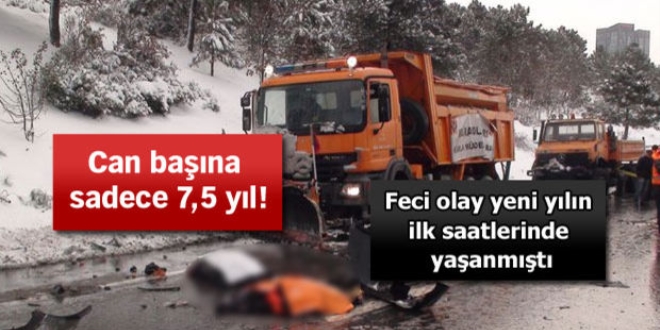 150 km ile 3 cana kıydı 22 yılla yargılanacak