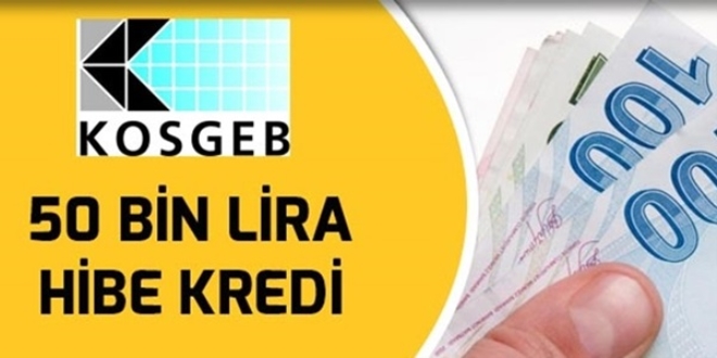 KOSGEB'den 50 bin TL hibe kredisi nasıl alınır?