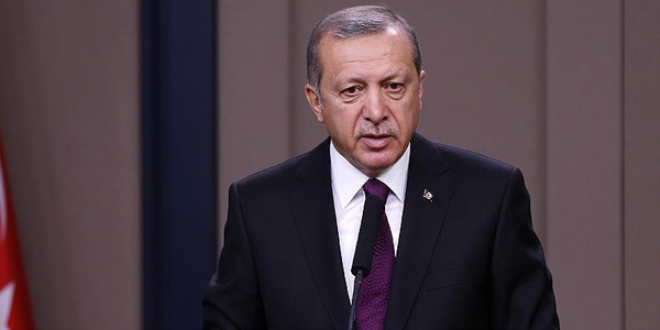 Cumhurbaşkanı Erdoğan'dan şehit ailelerine taziye telgrafı